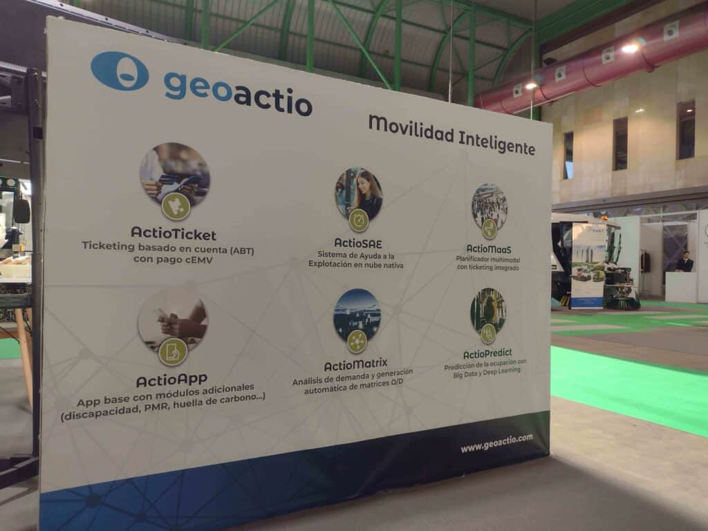 Geoactio en feria S-Moving de Málaga